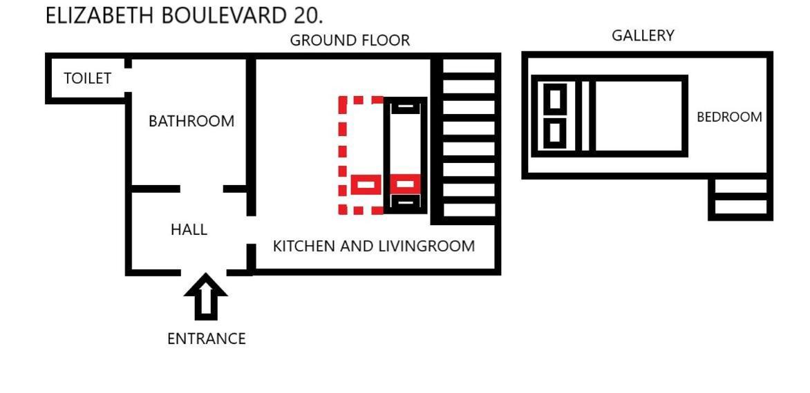 Elizabeth Boulevard Unity Apartmán Budapešť